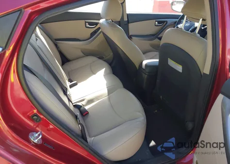 2016 Hyundai Elantra Limited из США, поврежденный, VIN 5NPDH4AE8GH659176